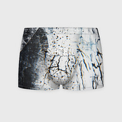 Мужские трусы Silenthill текстура глитч