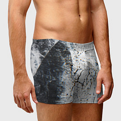 Трусы-боксеры мужские Silenthill текстура глитч, цвет: 3D-принт — фото 2