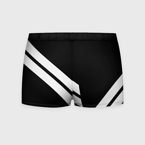 Мужские трусы Juventus line white / 3D-принт – фото 2