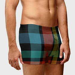 Трусы-боксеры мужские Вечер у камина, цвет: 3D-принт — фото 2