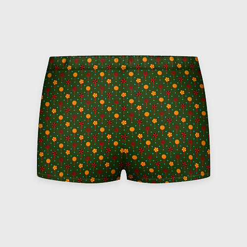 Мужские трусы Праздничные леденцы / 3D-принт – фото 2