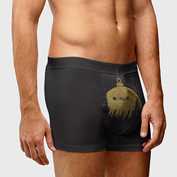 Трусы-боксеры мужские Большой золотой шар, цвет: 3D-принт — фото 2