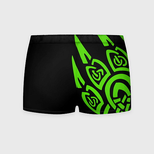 Мужские трусы Razer лого лес / 3D-принт – фото 2