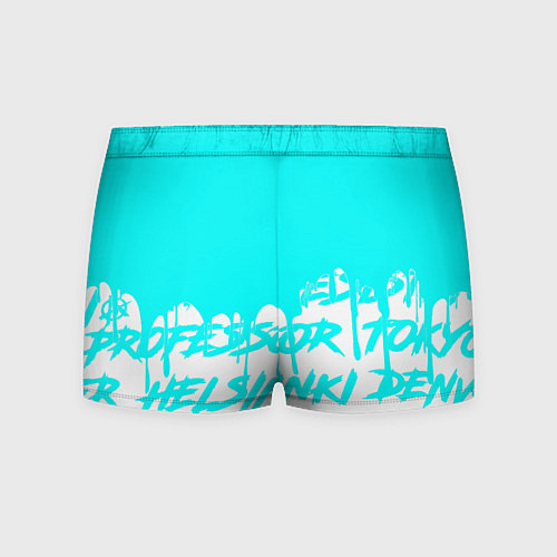 Мужские трусы Rust надписи краски / 3D-принт – фото 2