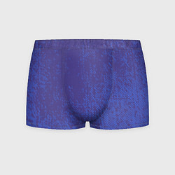 Трусы-боксеры мужские Джинс с потертостями-синий, цвет: 3D-принт