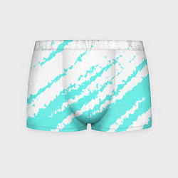 Мужские трусы The color is light blue and white