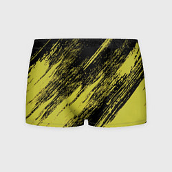 Мужские трусы The color is black and yellow