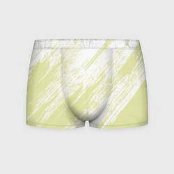 Трусы-боксеры мужские The color is white and yellow, цвет: 3D-принт