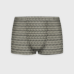 Трусы-боксеры мужские Оливковый пёстрый полосы узоры, цвет: 3D-принт