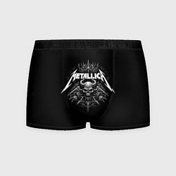 Трусы-боксеры мужские The horned skull - Metallica, цвет: 3D-принт