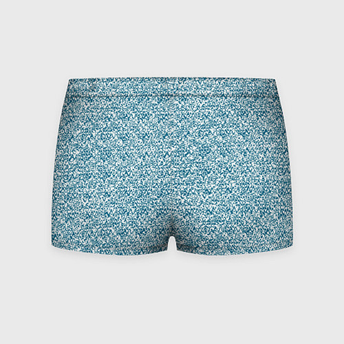 Мужские трусы Бело-синий текстурный / 3D-принт – фото 2