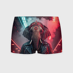 Мужские трусы Cyberpunk elephant
