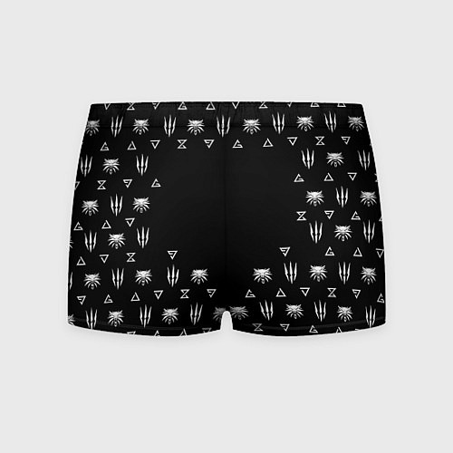 Мужские трусы Ведьмак логотипы / 3D-принт – фото 2