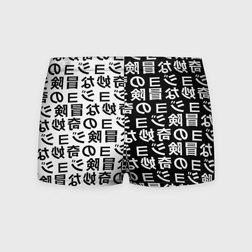 Мужские трусы Семь смертных грехов паттерн / 3D-принт – фото 2