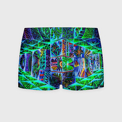 Мужские трусы Психоделика узор кислотный