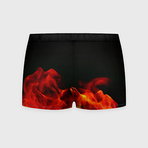 Мужские трусы Doom огненная текстура / 3D-принт – фото 2