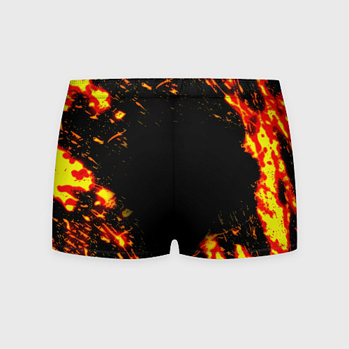 Мужские трусы BMW огненные краски / 3D-принт – фото 2