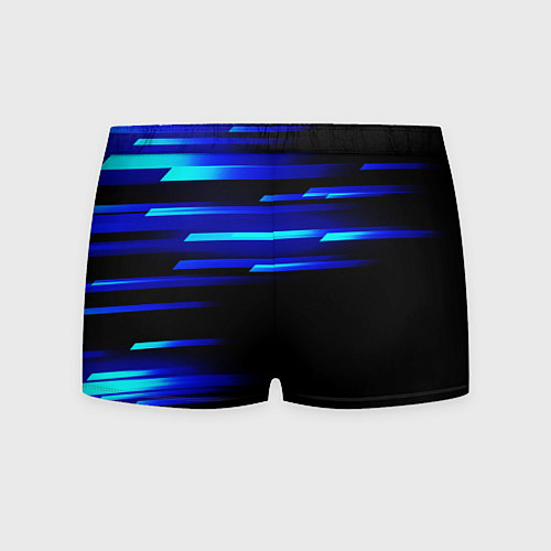 Мужские трусы Color blue black / 3D-принт – фото 2