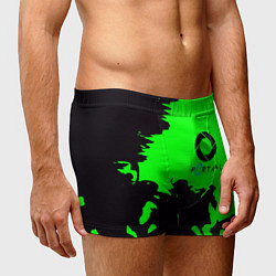 Трусы-боксеры мужские Portal черный дым, цвет: 3D-принт — фото 2