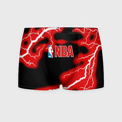 Трусы-боксеры мужские NBA шторм, цвет: 3D-принт