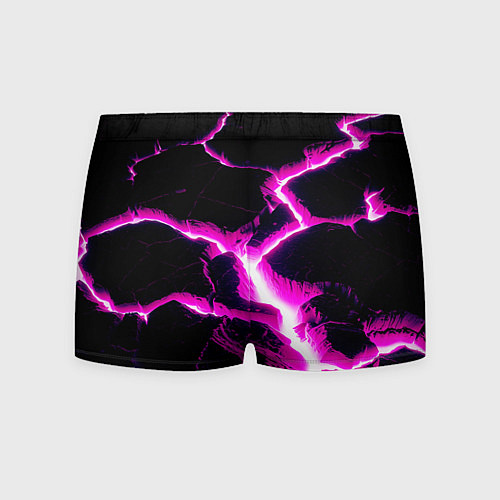 Мужские трусы Color pink black / 3D-принт – фото 2