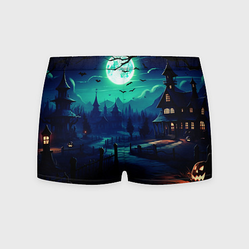 Мужские трусы Day of the Dead - Хэллоуин / 3D-принт – фото 2