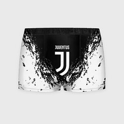 Трусы-боксеры мужские Juventus брызги красок, цвет: 3D-принт