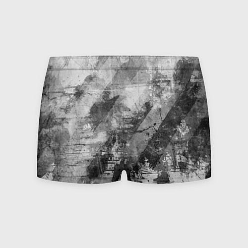 Мужские трусы Абстракция - atomic gray / 3D-принт – фото 2