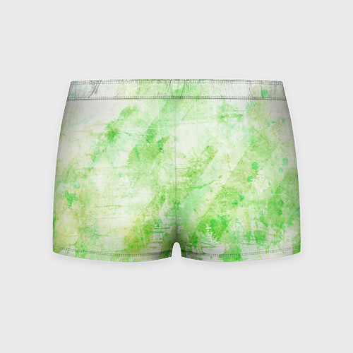 Мужские трусы Абстракция - light green atom / 3D-принт – фото 2