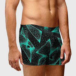 Трусы-боксеры мужские The triangle is light blue, цвет: 3D-принт — фото 2