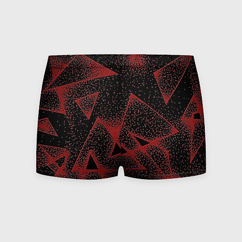 Мужские трусы Triangles with dots / 3D-принт – фото 2