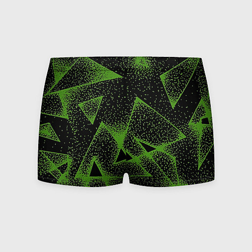 Мужские трусы Triangles with dots / 3D-принт – фото 2