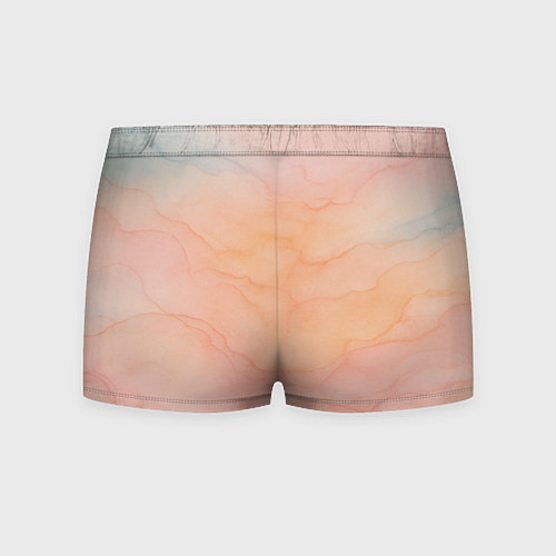 Мужские трусы Нежный персиковый / 3D-принт – фото 2