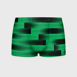 Мужские трусы Color green square