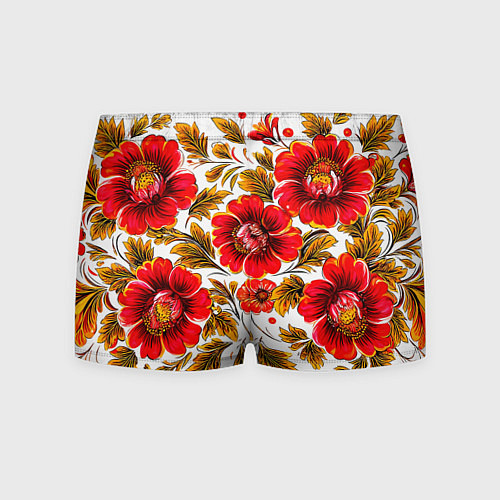 Мужские трусы Русская традиционная живопись / 3D-принт – фото 2