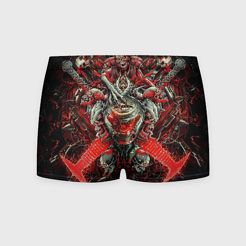 Мужские трусы Doom постер к игре / 3D-принт – фото 2