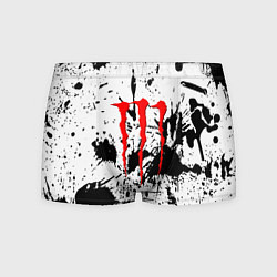 Трусы-боксеры мужские Monster energy краски, цвет: 3D-принт