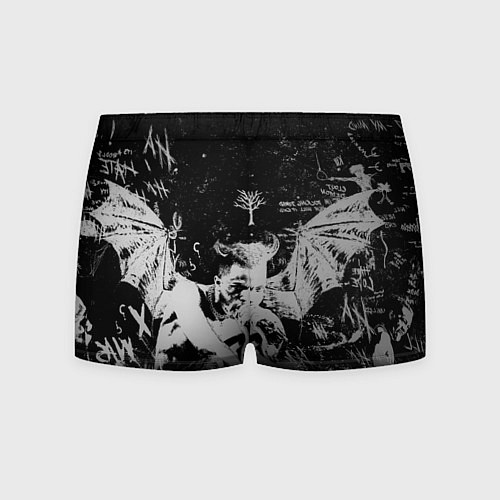 Мужские трусы Тентасьон альбом записи / 3D-принт – фото 2