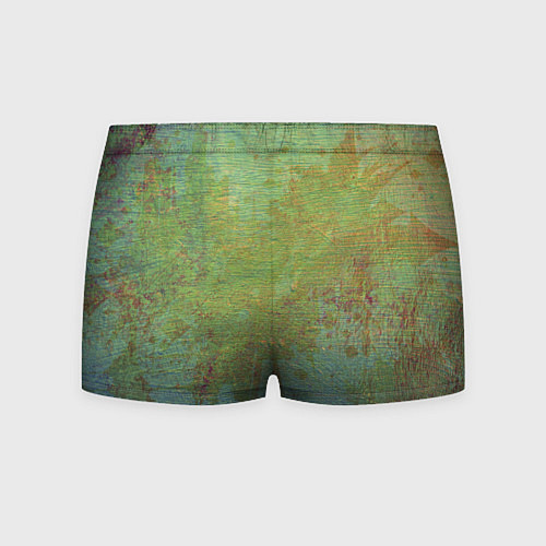Мужские трусы Абстракция - green oil stain / 3D-принт – фото 2