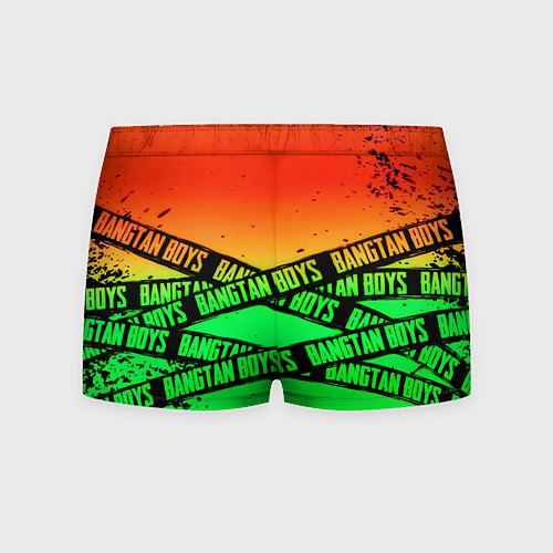 Мужские трусы Bangtan Boys steel grunge / 3D-принт – фото 2