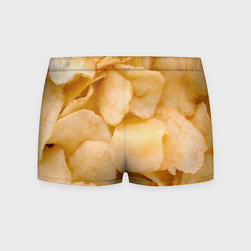 Мужские трусы Чипсы текстура / 3D-принт – фото 2