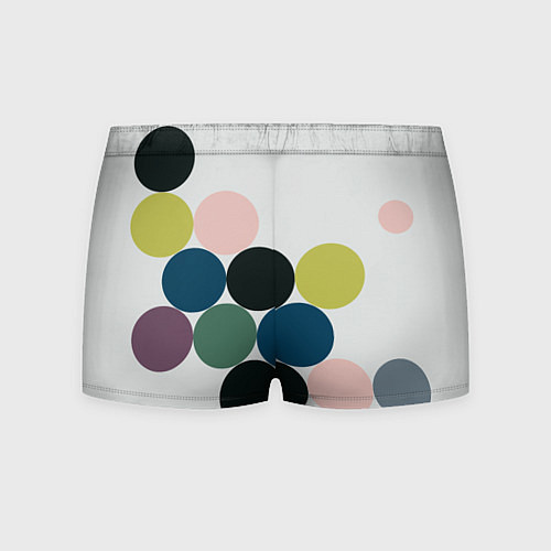 Мужские трусы Кластер чил - абстракция / 3D-принт – фото 2