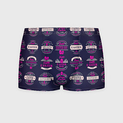 Трусы-боксеры мужские Easter pink, цвет: 3D-принт