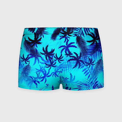 Мужские трусы Doom неоновые тропики / 3D-принт – фото 2