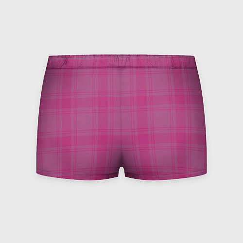 Мужские трусы Checkered pink / 3D-принт – фото 2