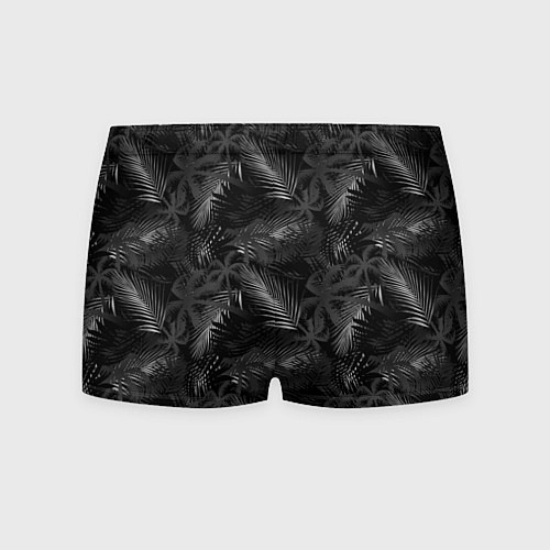 Мужские трусы Palm black and white / 3D-принт – фото 2