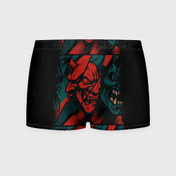 Мужские трусы Демоны Oni - нейроарт