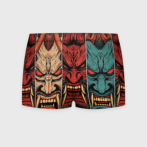 Мужские трусы Demons Oni - neuroart / 3D-принт – фото 2