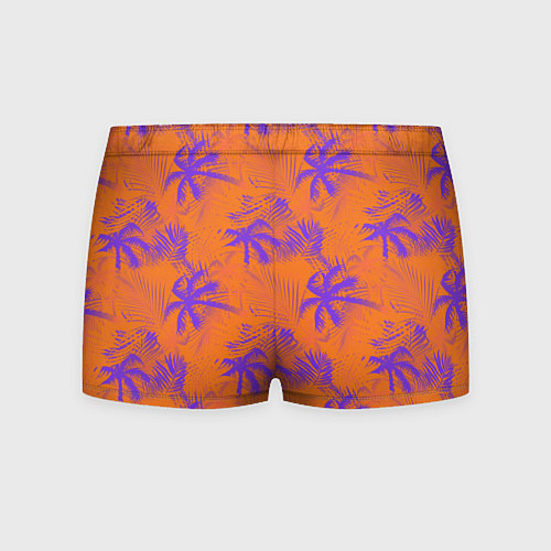 Мужские трусы Palm orange / 3D-принт – фото 2