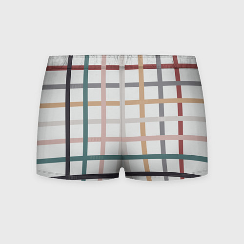 Мужские трусы Плетенка пастельная / 3D-принт – фото 2